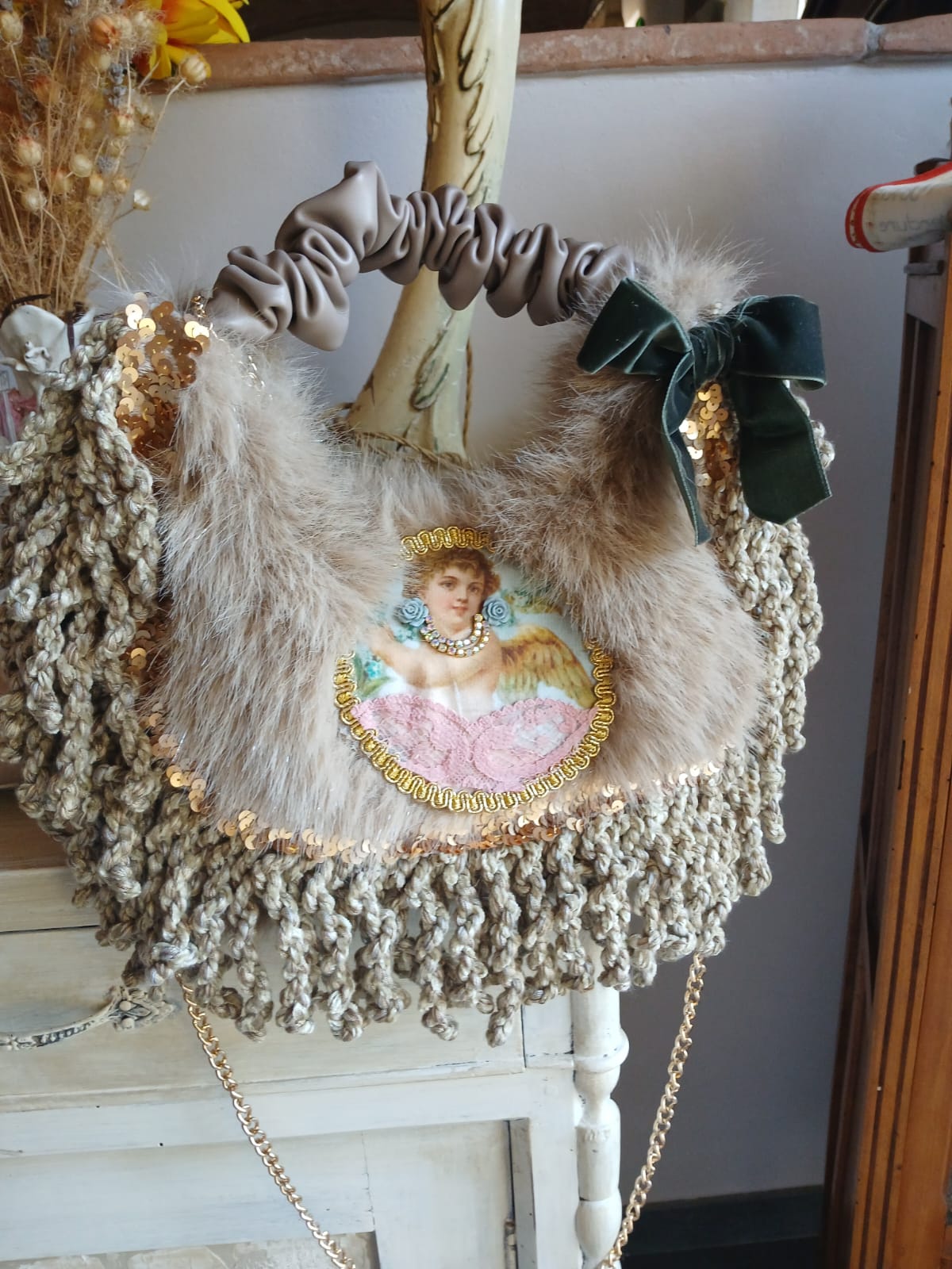 Borsa con putto